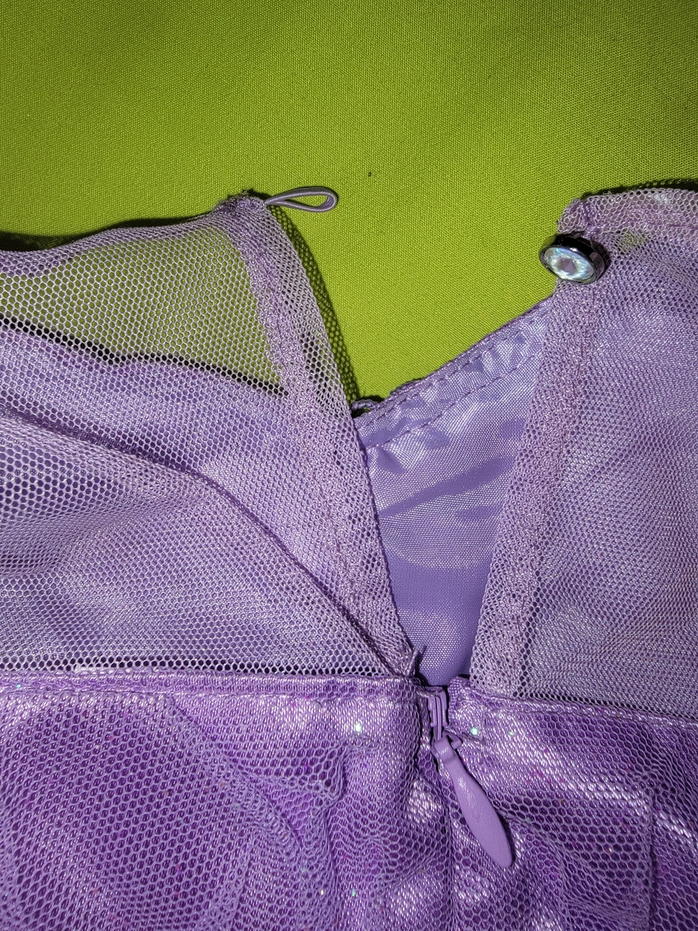 Disney Purple Ariel-Inspired Princess Dress with Jewel Accent - Picture 3 of 12